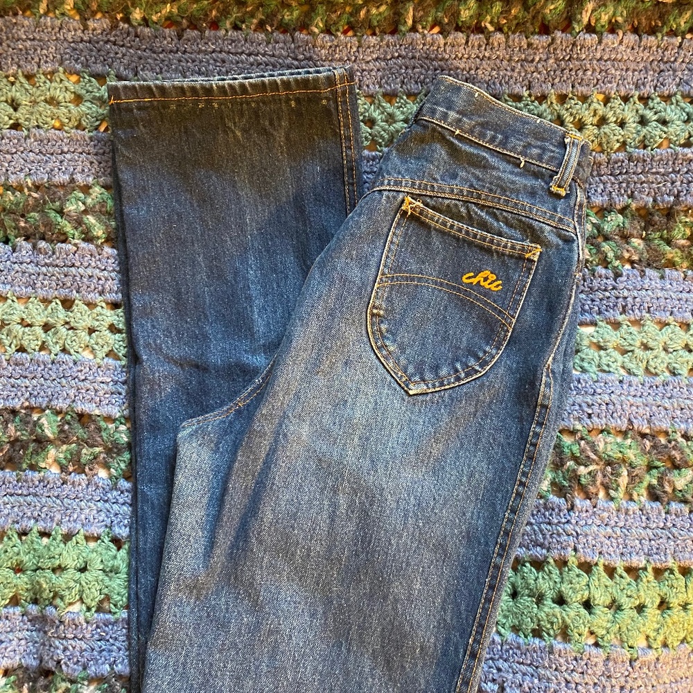 Vintage high-rise CHIC jeans